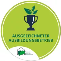 Gütesiegel "AUSGEZEICHNETER AUSBILDUNGSBETRIEB"