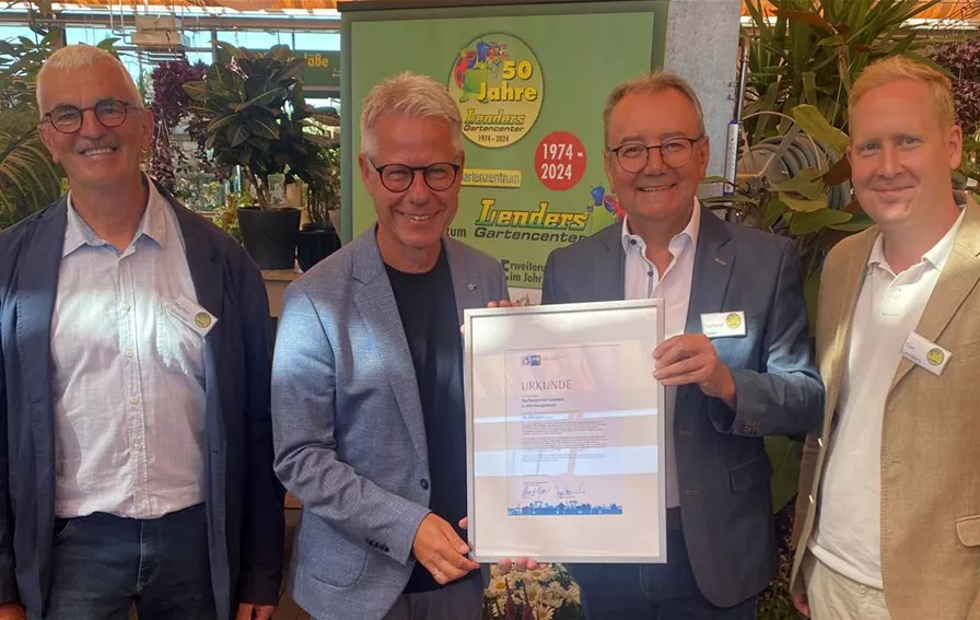 Geschäftsführung Jubiläum Lenders 50 Jahre
